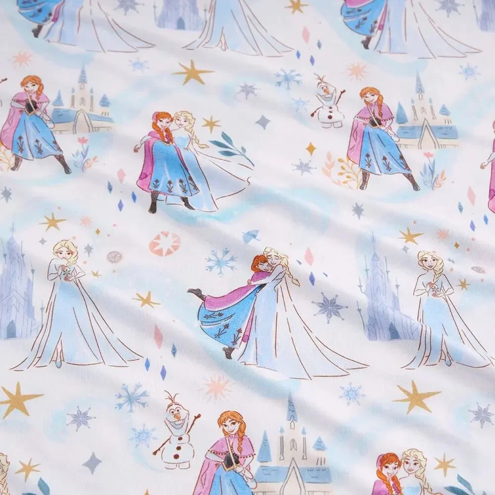 Disney Elsa & Anna Minky Ruffled Luxe Patoo® Blanket NIB 60x60 Frozen Bamboo
